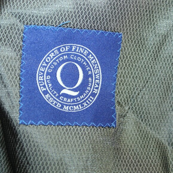 Scott Berna Men's 46L Grey Wool Blazer - Picture 9 of 10